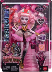 monster high strašislaki rođendan cupid asteria – kolekcionarska lutka s dodacima