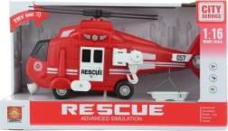 Vatrogasni helikopter na baterije sa svjetlom i zvukom