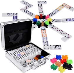 Set igara Domino i Mexican Train s metalnim kovčegom