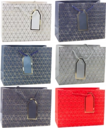 Poklon vrećica sa zlatnim linijama