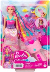 Barbie princeza s frizerskim uređajem za uvijanje pramenova