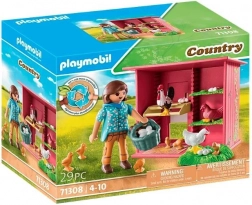 Playmobil Country – kokoši s pilićima i kokošinjac
