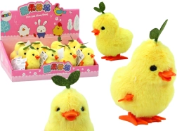 Žuto navijajuće pile s listićem