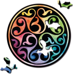 Curiosi okrugle mini puzzle Picoli – Pupoljak, 33 dijelova