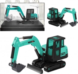 Kolekcionarski model gusjeničnog bagera Huina zeleni 1:80