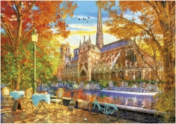 Puzzle Jesenska Notre Dame 1000 dijelova EDUCA