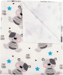 Vodonepropusna flanelska podloga New Baby Cute Teddy
