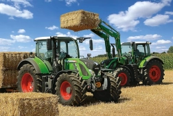 Puzzle SCHMIDT – traktori FENDT 724 Vario i FENDT 716 Vario, 100 dijelova