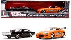metalni modeli automobila Brzi i žestoki twin pack Toyota Supra i Dodge Charger 1:32