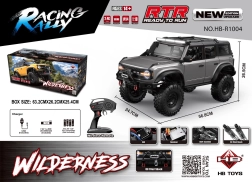 RC auto Wilderness 1:10 sivo