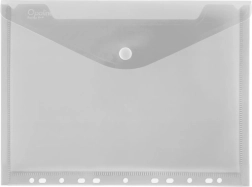 Mapica s drukom A4 s eurovješalicom Opaline prozirna