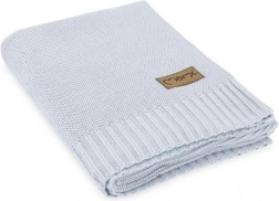 Dječja pletena dekica MoMi HUG siva