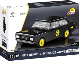 Cobi Opel Rekord C "Schwarze Witwe" (černá vdova) 1:35 – građevni set modela automobila