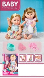 Lutka s dugom kosom i dodacima 33 cm