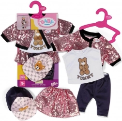 baby born glam outfit – petodijelni set odjeće za lutke 43 cm