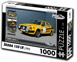 Puzzle RETRO-AUTA Škoda 130 LR 1000 dijelova