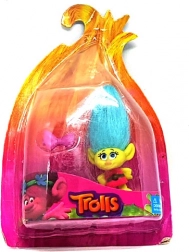 Figurica TROLLS s dugom kosom 8 cm