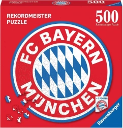 Okrugle puzzle FC BAYERN – logo, 500 dijelova