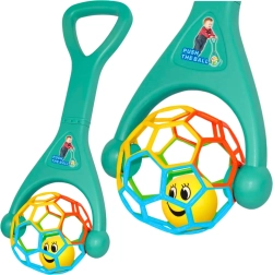Guralica igračka s elastičnom loptom i zvečkom