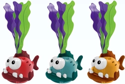 Igračka za vodu s LED efektima u obliku ribe