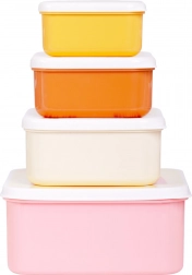 Set od četiri kutije za užinu A Little Lovely Company – Duga