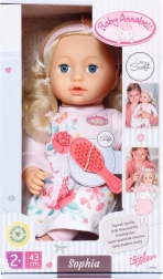 Lutka Sophia Baby Annabell, 43 cm