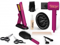 Kozmetički set za djecu s fenom i peglom za kosu
