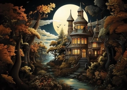 Puzzle Vlastelinstvo Roccoco 2000 komada ART PUZZLE