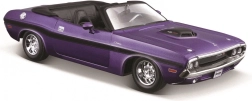 Model automobila 1970 DODGE CHALLENGER R/T kabriolet 1:24