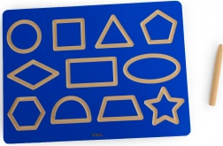 Viga grafomotorička ploča oblici za vježbanje pisanja