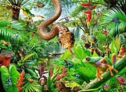 Ravensburger puzzle Reptile Resort 300 dijelova