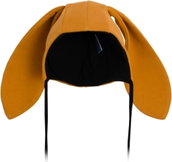 Dječja pamučna kapica s ušima New Baby Favorite smeđa (9–12 mjeseci)