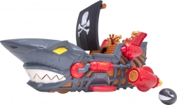 Piratički brod Teamsterz s dizajnom morskog psa i autićem