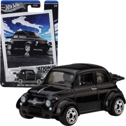 Hot Wheels National Icons – model automobila Fiat 500 D Modificado (1960) 1:64, crni