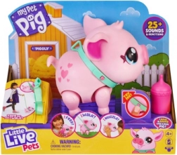 little live pets interaktivno prase Piggly na povodcu