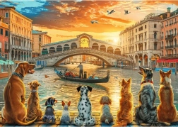 Trefl puzzle psi u Veneciji 1000 dijelova