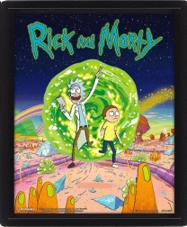 3D slika u okviru Rick and Morty Portal