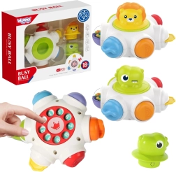 Woopie Kozmička Raketna Aktivna Kocka - Edukativna Senzorna Kocka 18m+