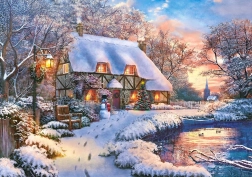 Puzzle od 500 dijelova Winter Cottage