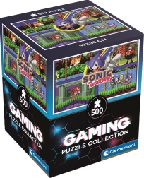 Puzzle CLEMENTONI Gaming Collection Sonic II 500 pieces