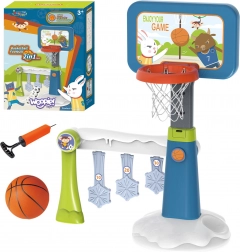 Woopie set 2u1 košarka i nogometni gol + lopta + pumpa