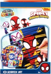 grebalica knjiga SPIDEY A5 – kreativni set za djecu