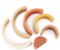 Bieco silikonska sklopiva duga Chocolate Bliss