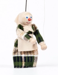 gerlich drvena lutka bakica Anežka 12 cm