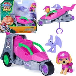 Psići u ophodnji Dino Film: Skye Dino Rescue mlazni avion s figuricama
