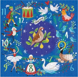 Galison puzzle Dvanaest božićnih dana