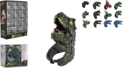 Podesiv dječji prsten s dinosaurom, plast, 2 × 4 cm (miks motiva)