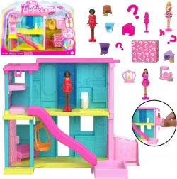Mattel Mini Barbie Land kućica s lutkom, ljubimcem i dodacima