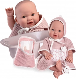 Realistična lutka beba koja trepće i piški s potpuno vinilnim tijelom