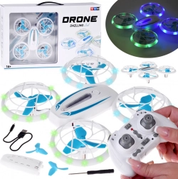LED mini dron s zaštitom propelera i akrobacijama na daljinsko upravljanje